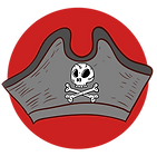 Illustration of a pirate hat